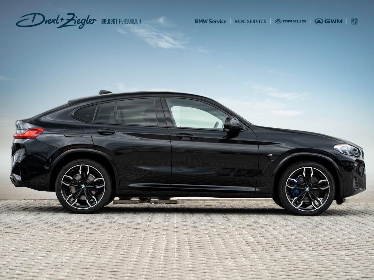 BMW X4 M40d AHK PANO ACC HuD H&K Sitzlüft KoZg 360°