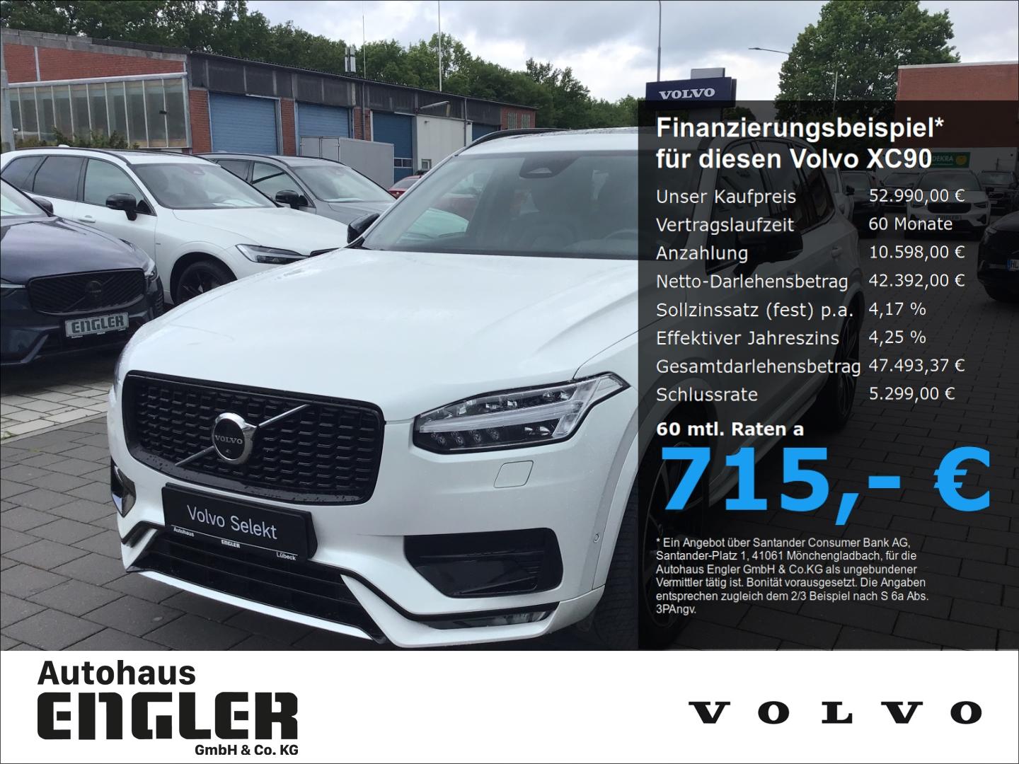 Volvo XC90 B5 (Diesel) Plus Dark AWD 7-Sitzer 360° Cam