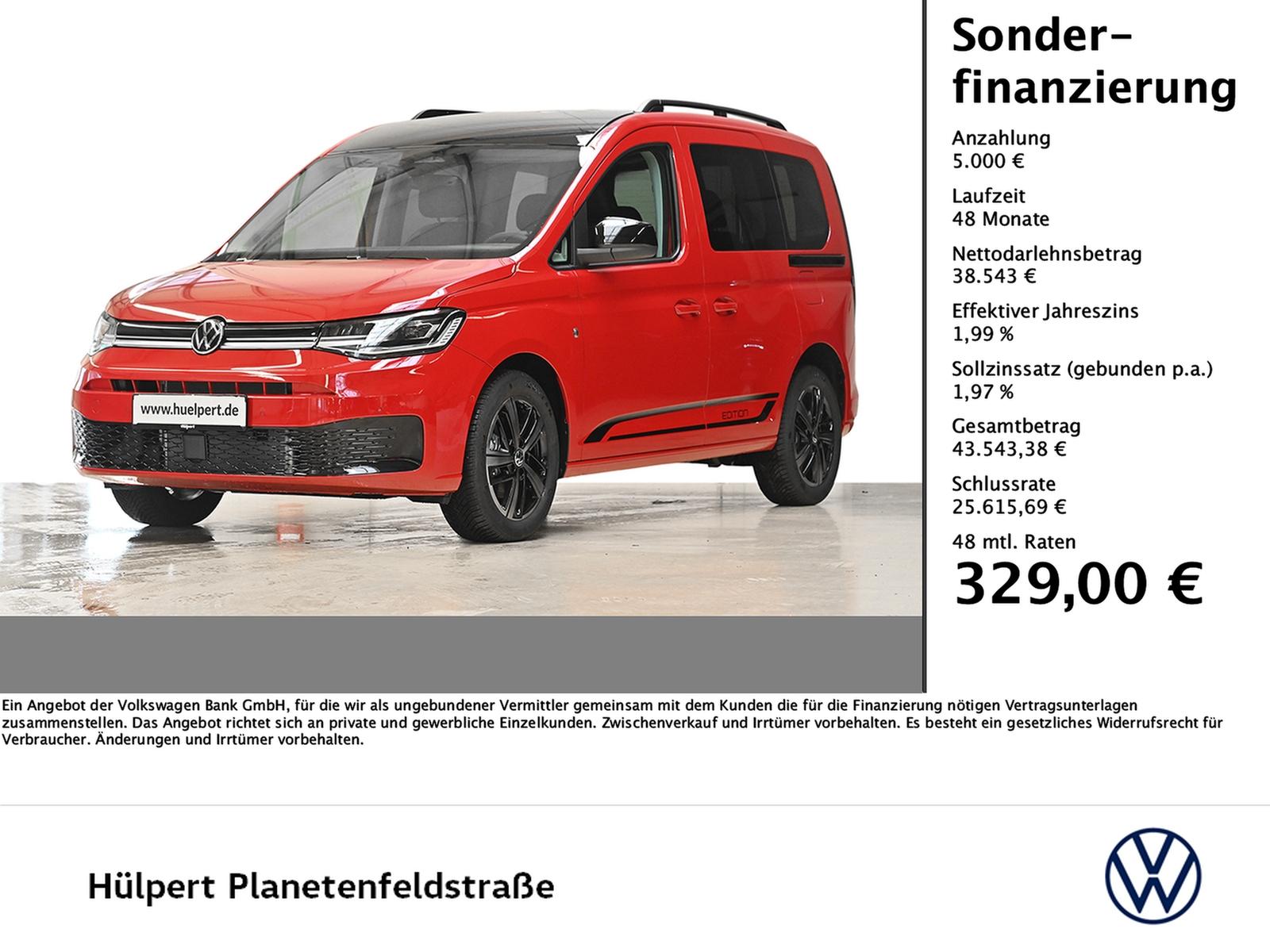 Volkswagen Caddy Life 1,5l TSI Edition LED, RFK, AUTOM.