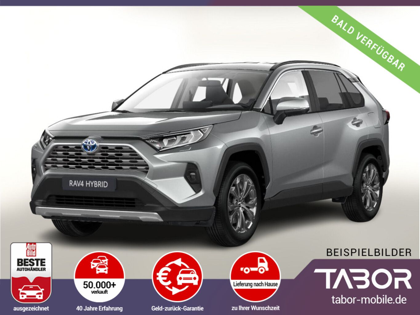 Toyota RAV4 2.5 Hybrid 218 ECVT Team D el.HK SHZ DigC