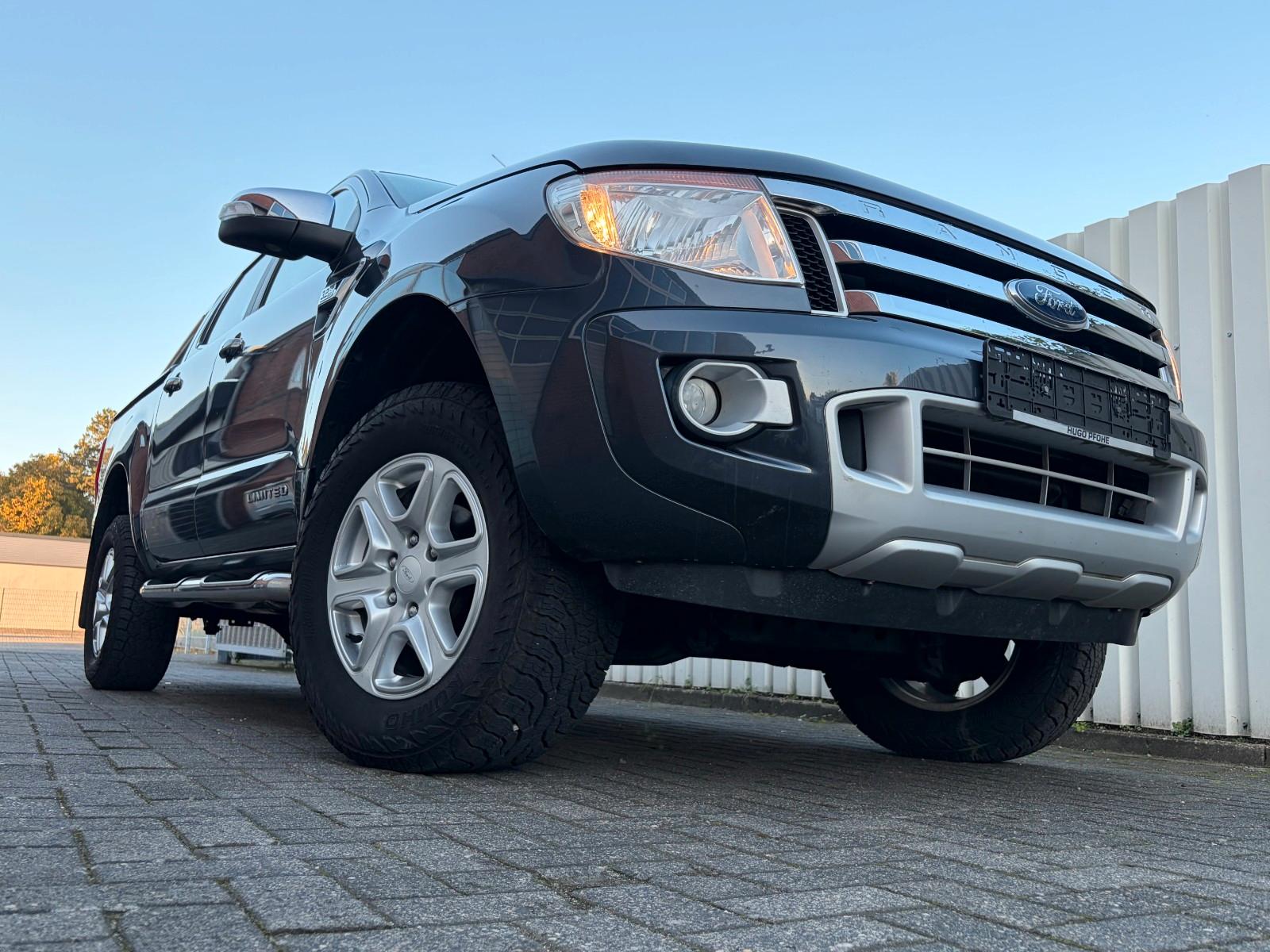 Ford Ranger 3.2 TDCi 200 ch Limited Double Cabine 4x4 • Cuir • GPS • Caméra • Attelage 3,35 t