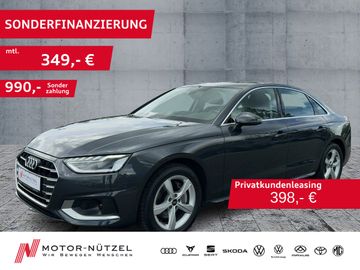 Audi Leasingangebot: Audi A4 Limousine 40 TFSI S-TR ADVANCED LED+NAVI+SHZ