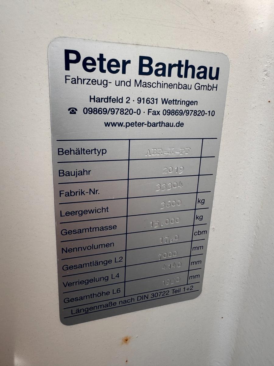 Andere Abrollcontainer mit KRAN kaum benutzt Top Zust.