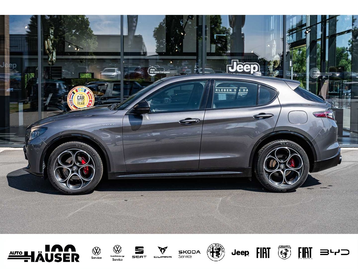 Alfa Romeo Stelvio Veloce 2.0 Turbo AT8 Q4 MEMORY NAVI KAME imagem 3