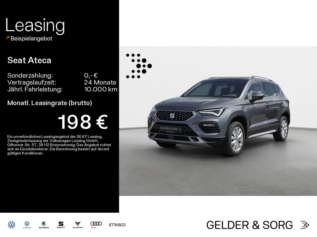 Seat Ateca Xperience 2.0 TDI LED*RFK*AHK*AppConnect