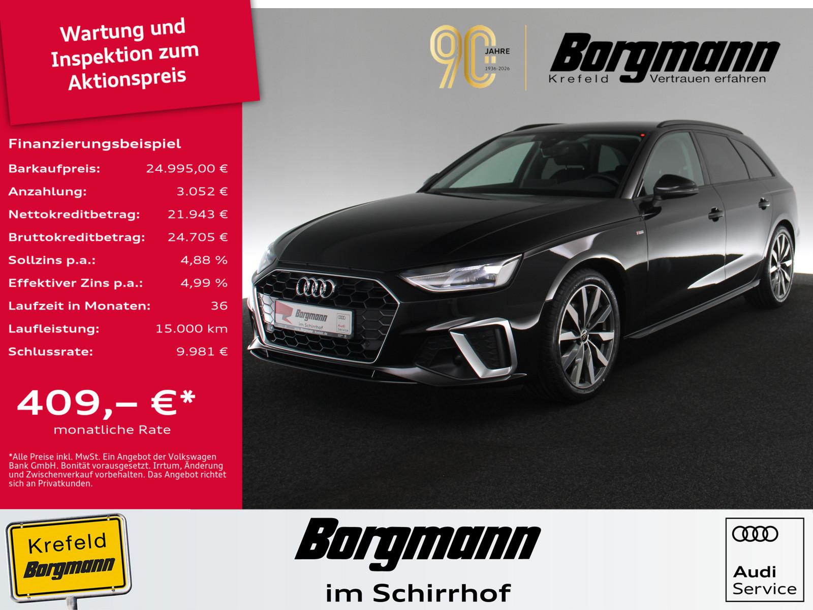 Audi A4 Avant 35 TDI S line ACC NAVI SHZ PDC KLIMA