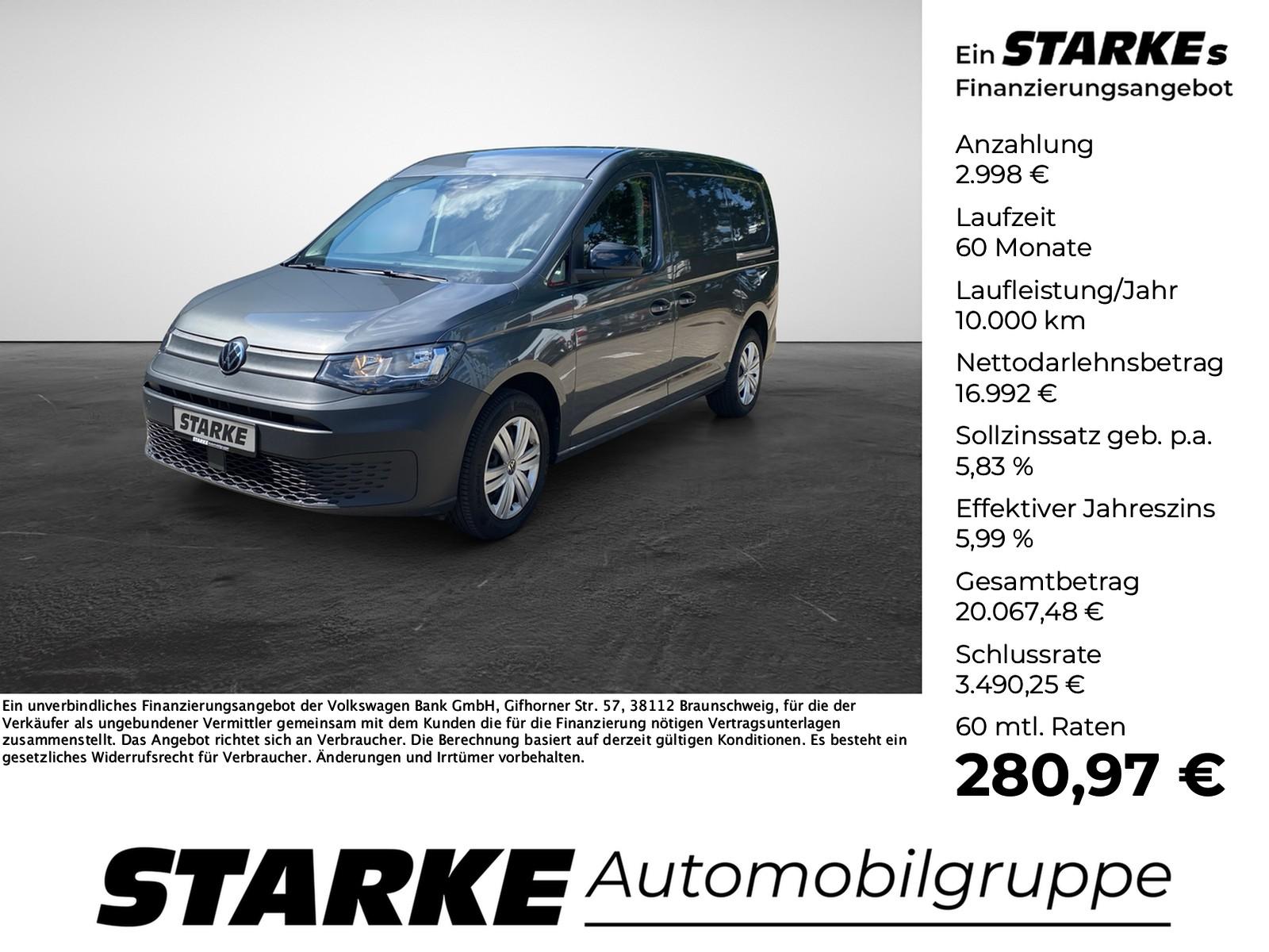 Volkswagen Caddy Maxi Cargo 2.0 TDI DSG Kasten  Navi Kamera