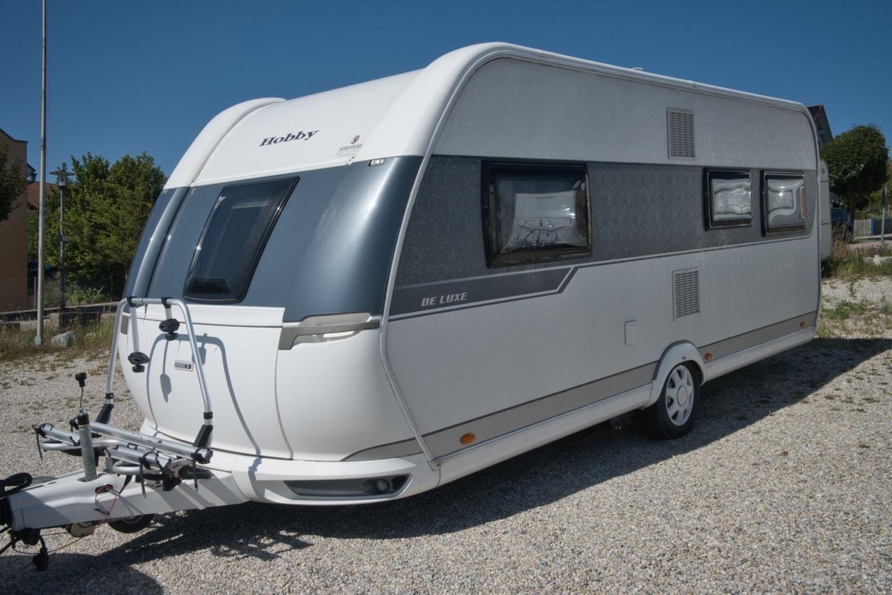 Hobby De Luxe 540 UL, Autark, Mover, Radlträger
