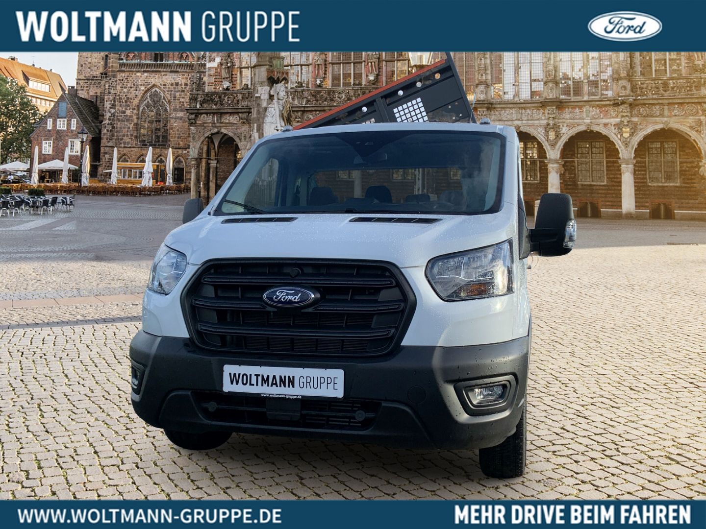 Fahrzeugabbildung Ford Transit Einzelkabine 350L2 ''Dreiseitenkipper'',