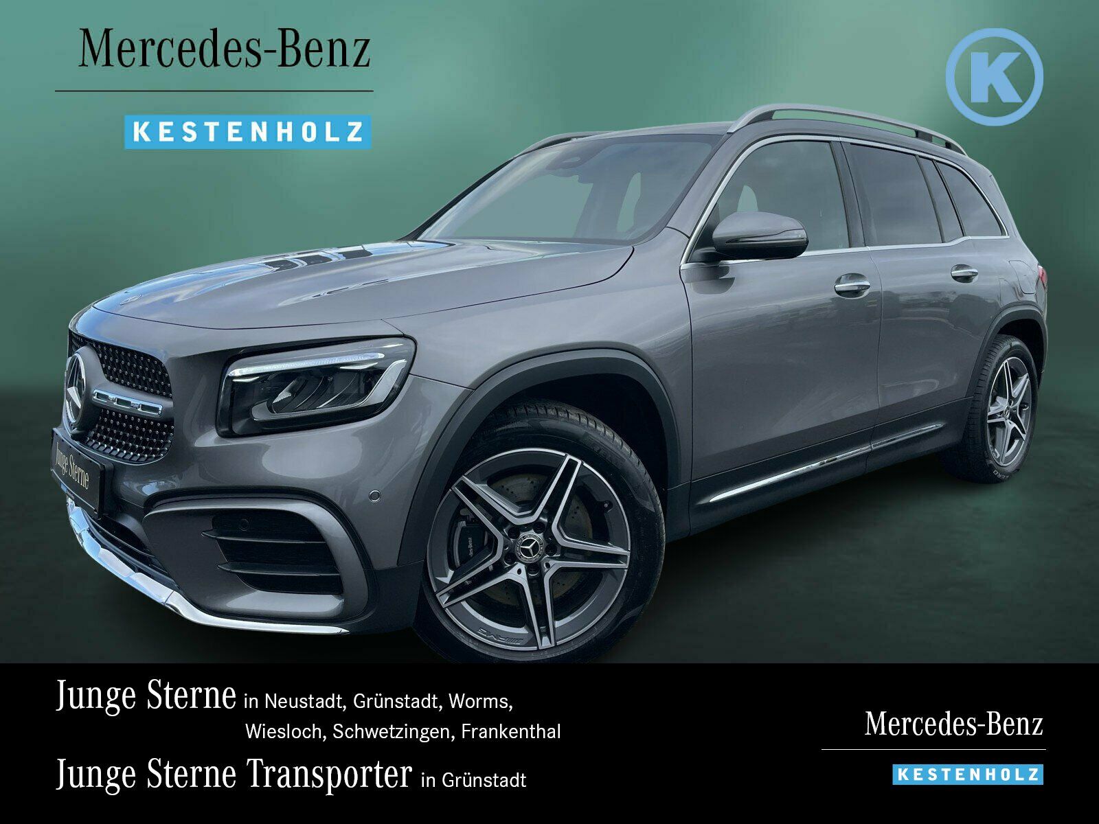 MERCEDES-BENZ GLB 220 d 4M AMG+AHK+DISTRO+PANO+BURME+KAM+KEYL