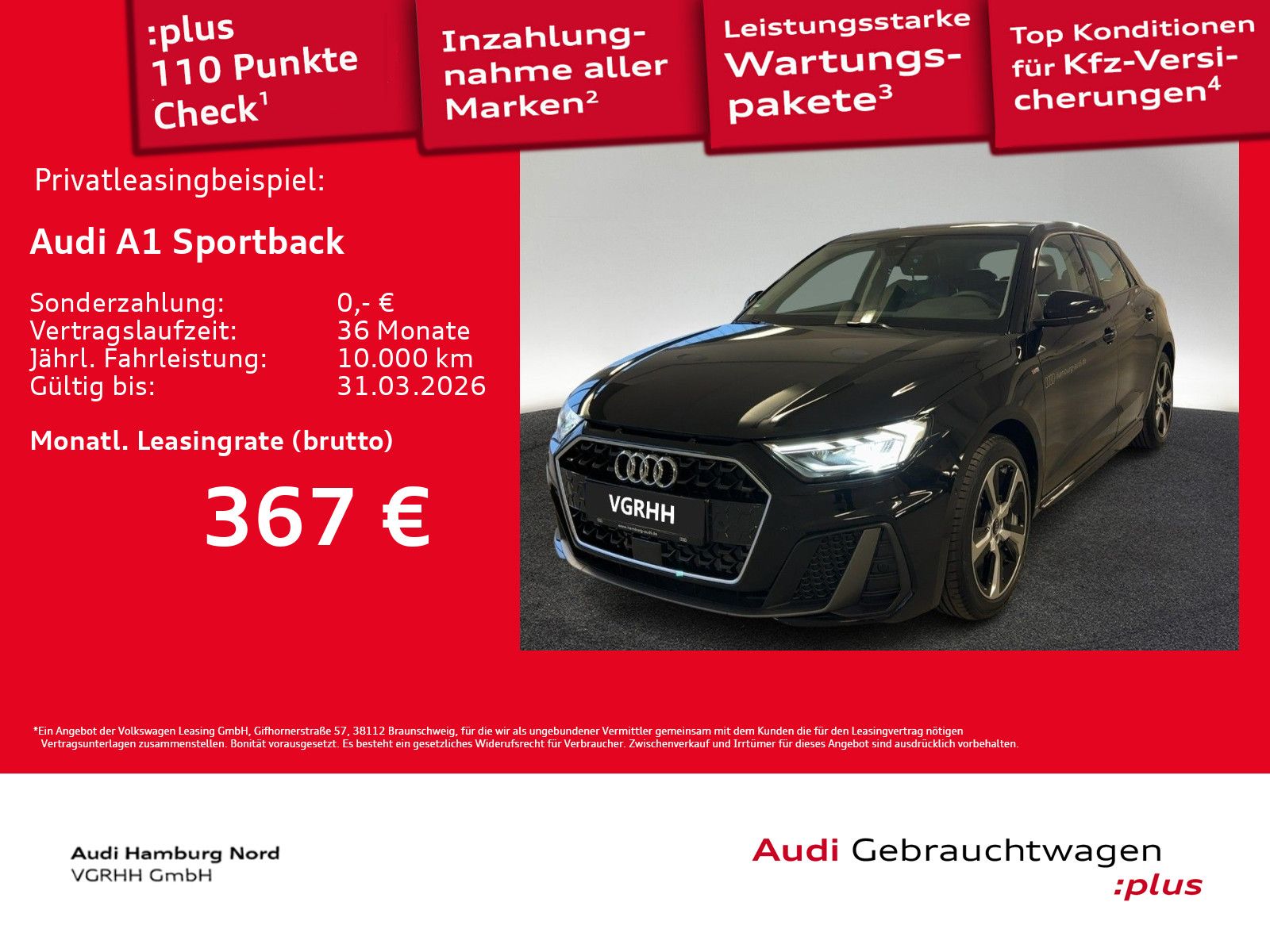 Audi A1 Sportback 30 TFSI S line S tronic Sitzhzg ACC