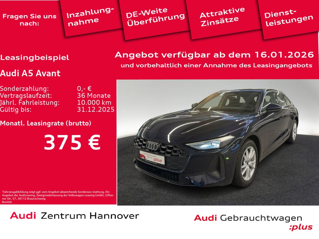 A5 Avant 2.0 TFSI Kamera ACC Leder Sportsitze