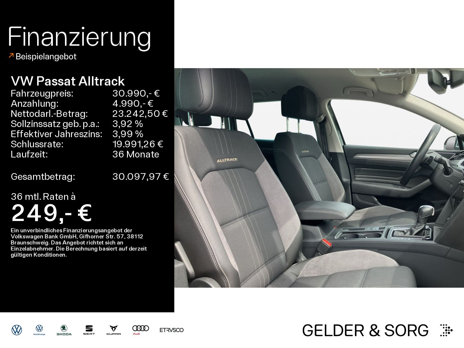 Volkswagen Passat Alltrack 2.0 TDI 4M*RFK*Matrix*AHK*H&K