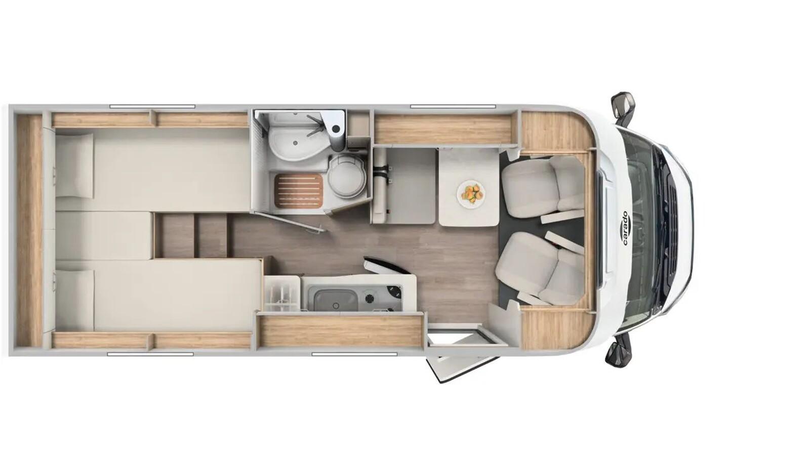 Carado V 337 pro+/2026/Solar/Safety/Citroen