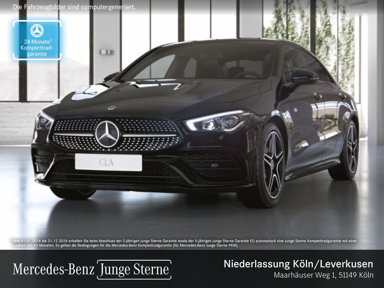 Mercedes-Benz CLA 220 d Cp AMG Night MBUX Advanced Kam LED Amb