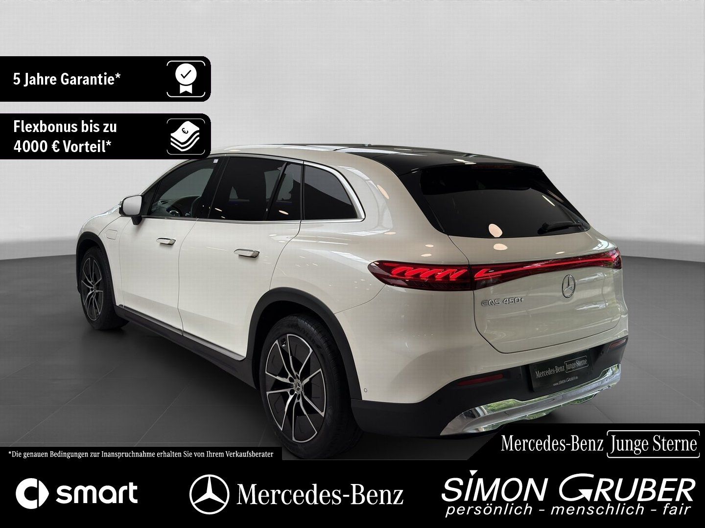 Fahrzeugabbildung Mercedes-Benz EQS 450+ SUV El. Art Premium Hyper 7Sitze Mod 23