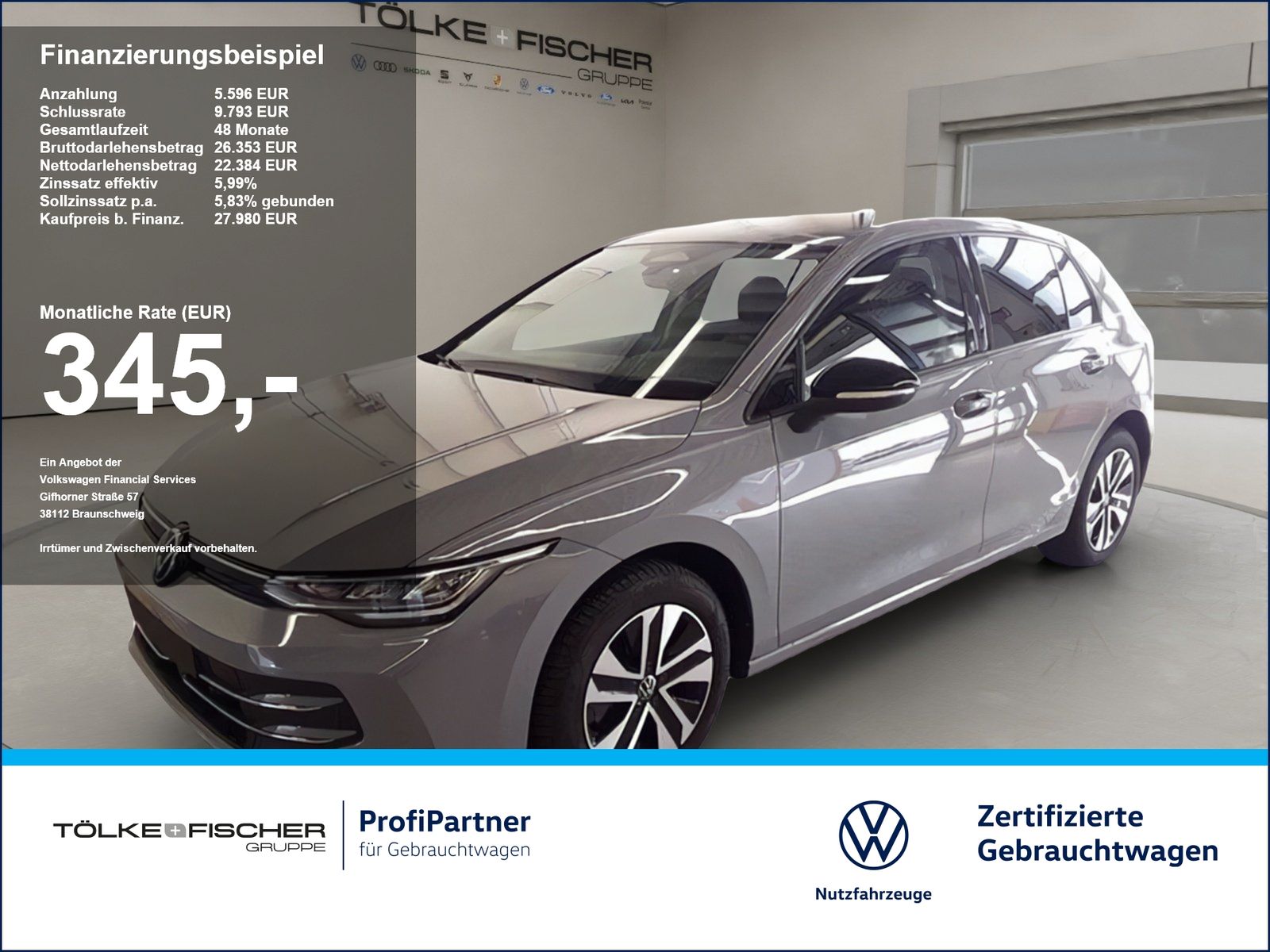 Volkswagen Golf VIII 1.5 eTSI 85 kW Energy ACC AUT Kam. LED foto 1