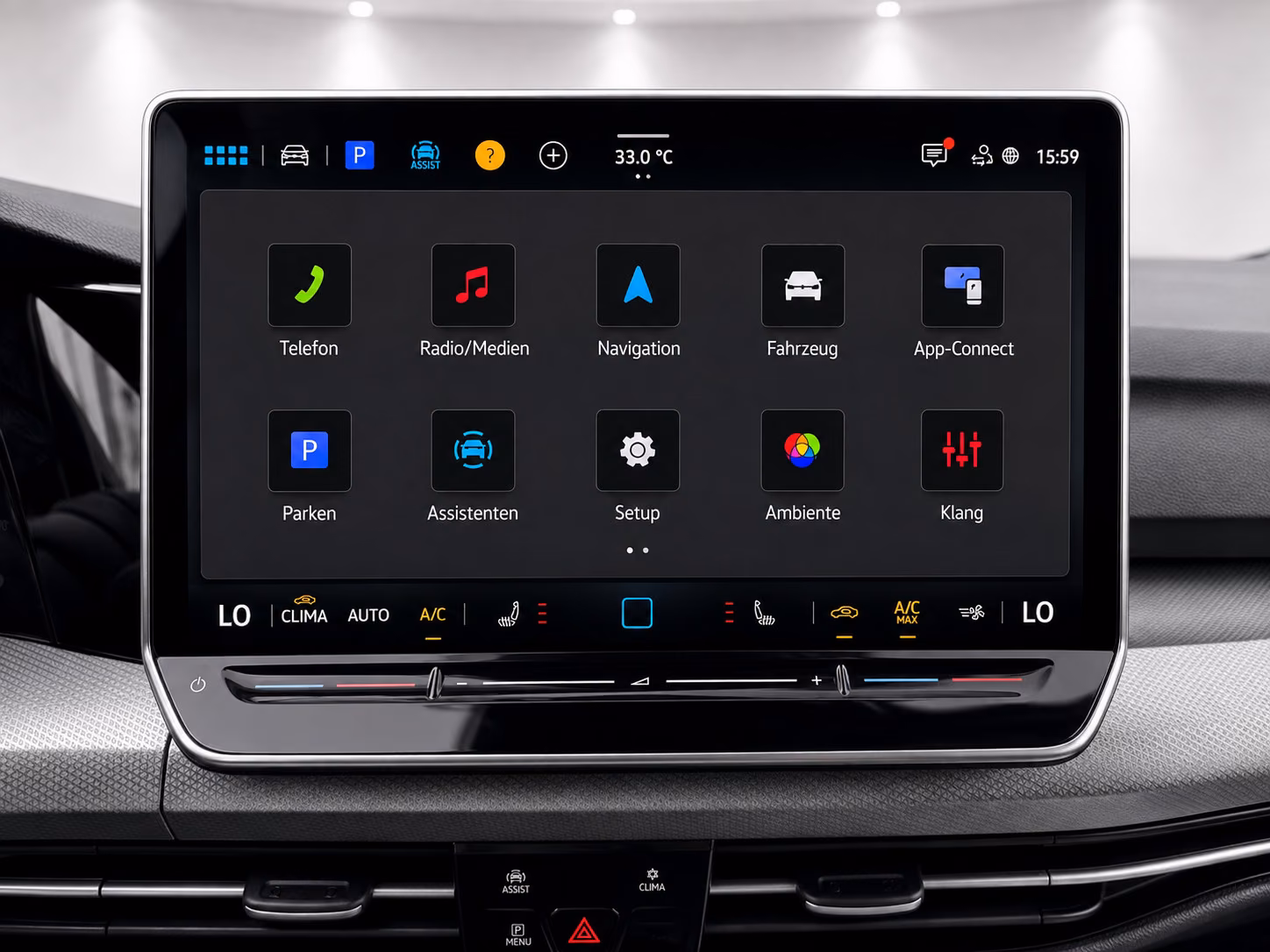 Volkswagen Golf ENERGY-KAME-VIRT-SHZ-KEYL-NAVI-LANE-CARPLAY, миниатюра 21
