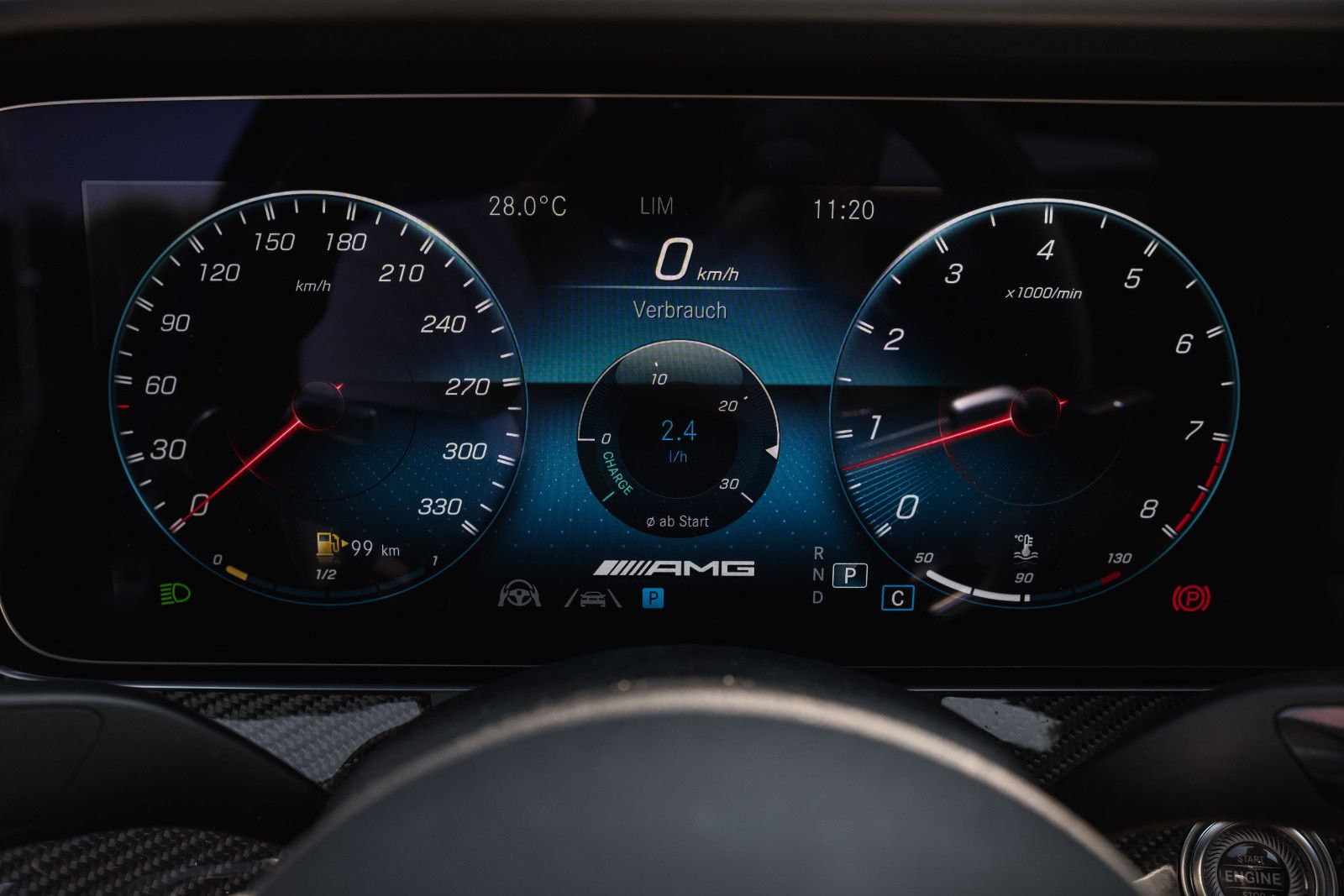 Fahrzeugabbildung Mercedes-Benz E 63 AMG S-Steuer -Dt.Auto-Keramik-Sonderfarbe