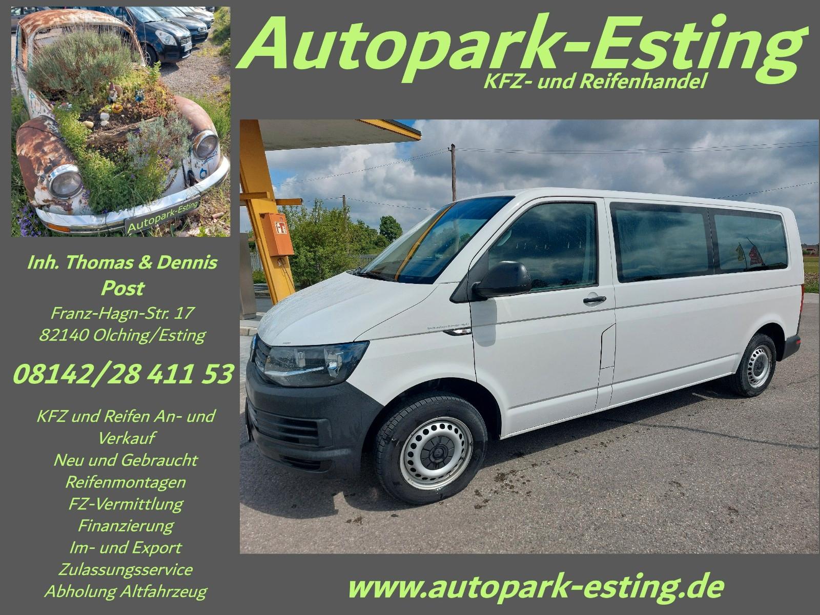 Volkswagen T6 Transporter Kombi lang 2,0Tdi 110kw 9-Sitzer