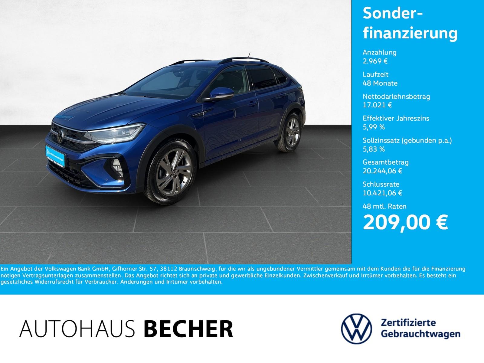 Volkswagen Taigo R-Line 1.5 TSI DSG /Nav/Matrix/Rückfahrkam