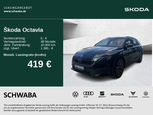 Skoda Octavia Combi Sportline 2,0 TSI 4x4 *AHK*Canton*
