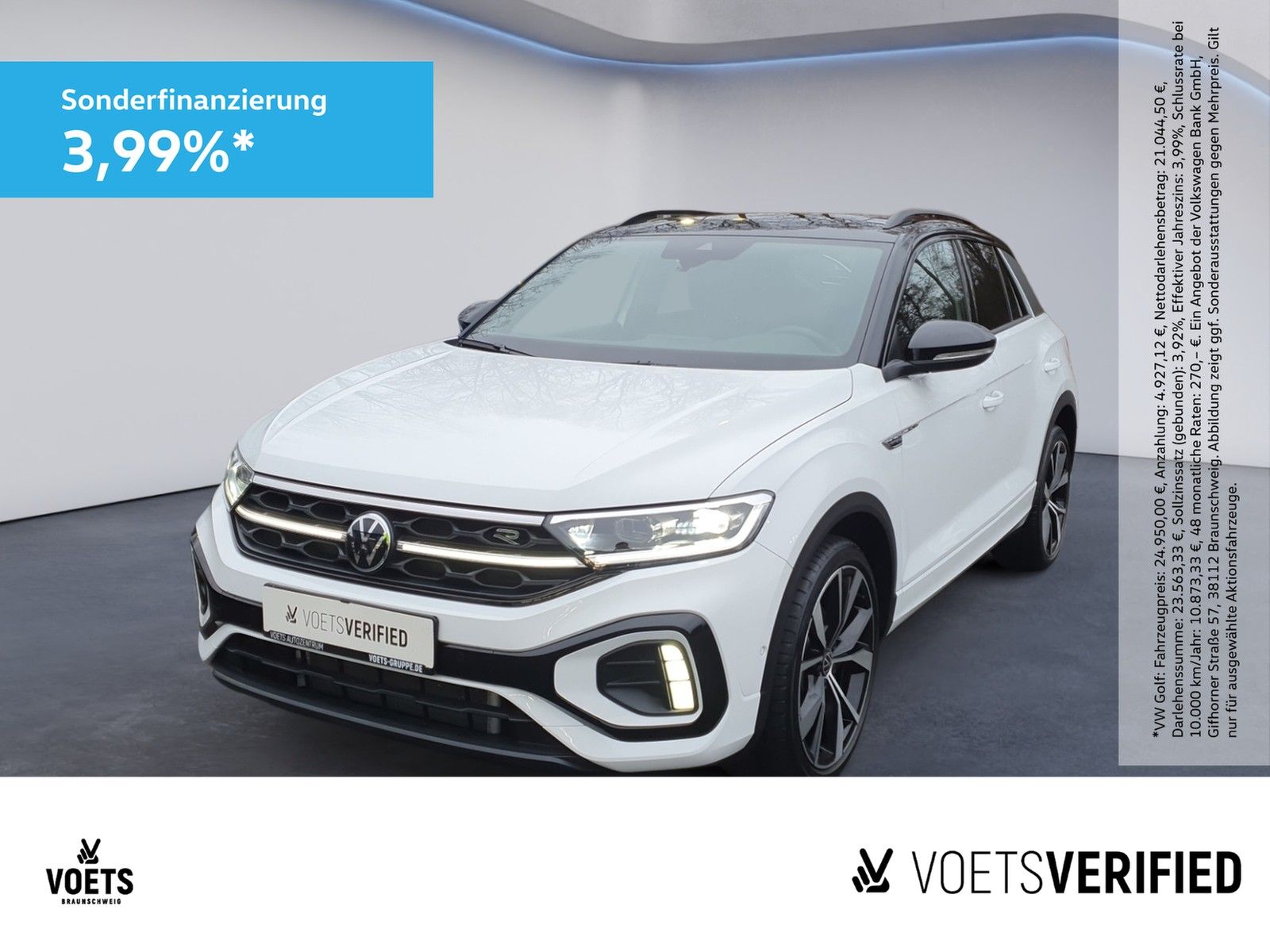 Volkswagen T-Roc R-Line 1.5 TSI DSG AHK+RearView+PANO