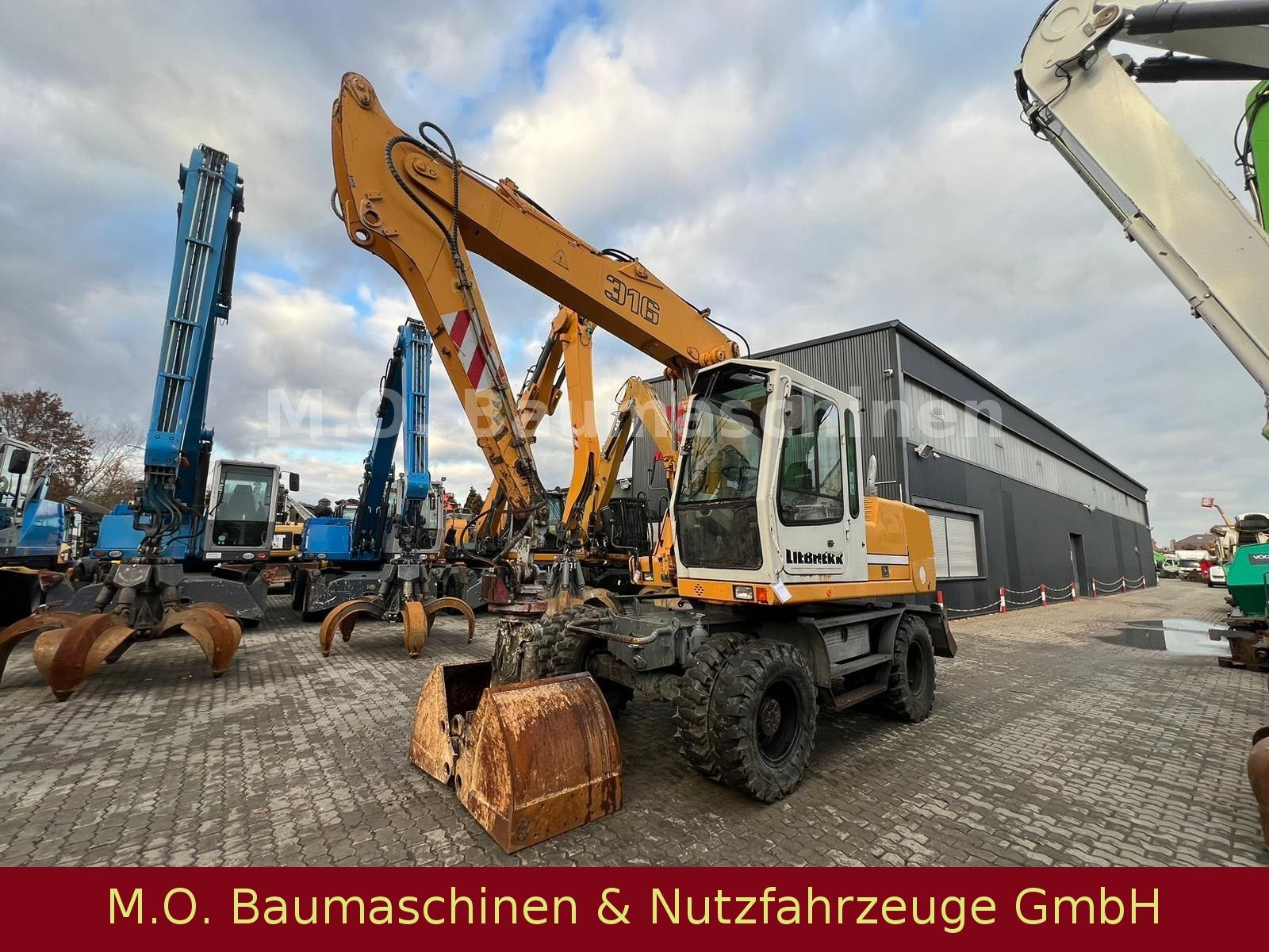 Fahrzeugabbildung Liebherr A 316 / VSA / Schalengreifer /