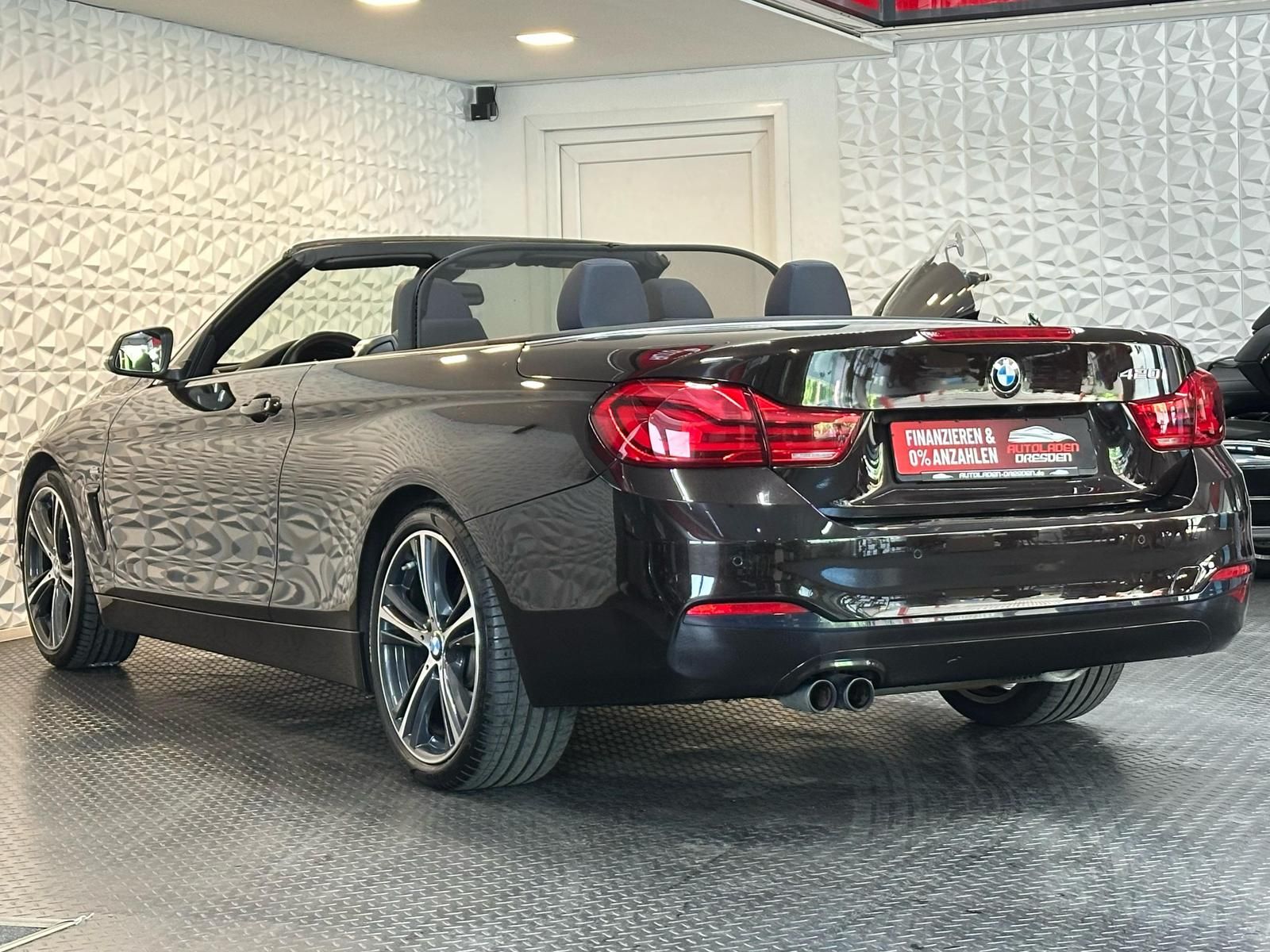 BMW 420i SPORT LINE CABRIO LED#AHK#TEMPO#CAM#SHZ#LH - Image 5