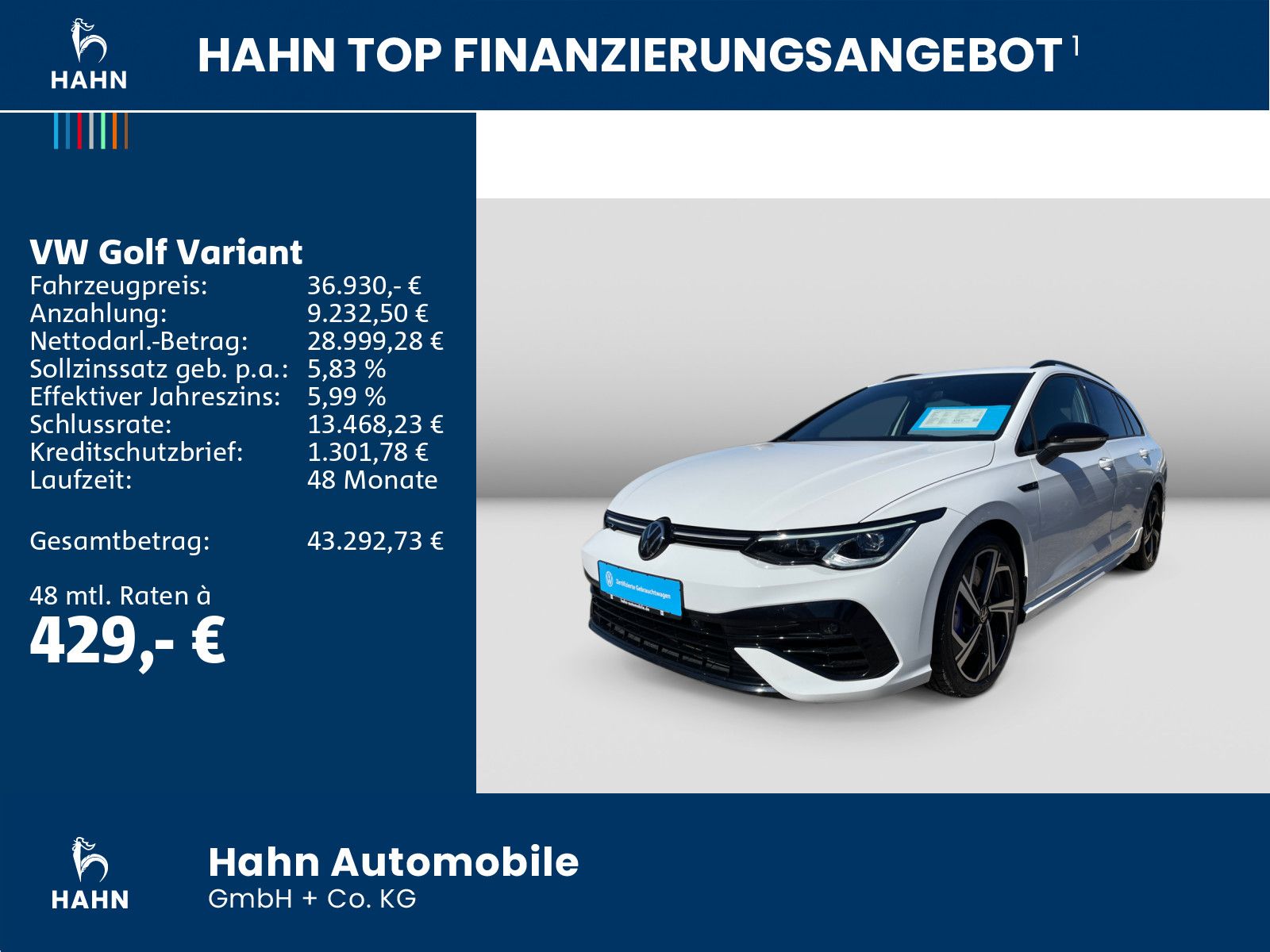 Volkswagen Golf Variant R 2.0TSI DSG 4M Black Style AHK Cam foto 2