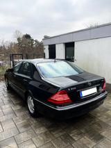 Mercedes-Benz TOP! 1-Hnd. Scheck. Xen. Led. 8-Reif. Szh. U-fr. - schwarze Mercedes-Benz S 320