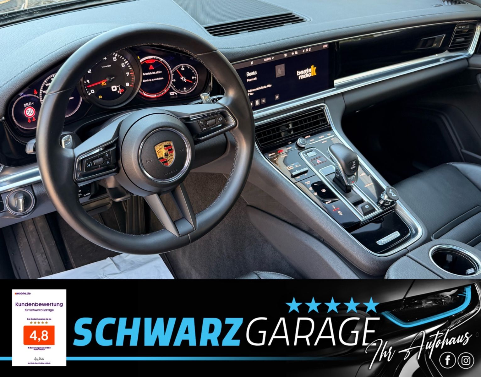 Porsche Panamera*SHZ*NAVI*LEDER*CARPLAY*1.HAND* foto 7