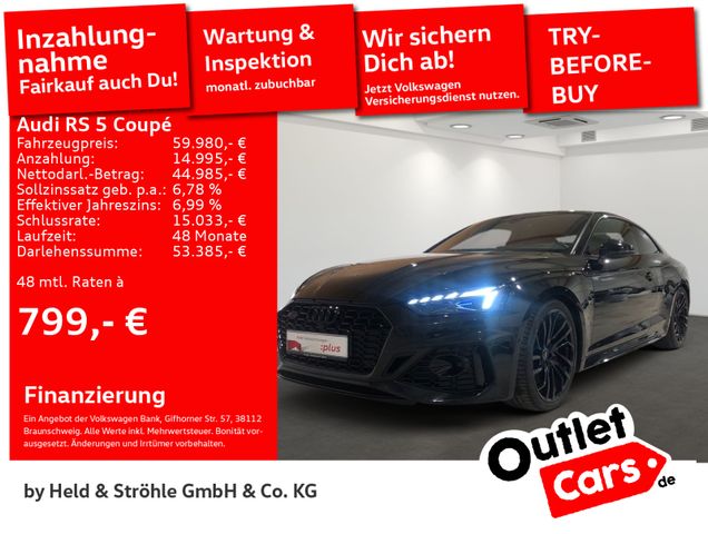 Audi RS 5 Coupé HEAD-UP 280 KM/H PANO R-KAM