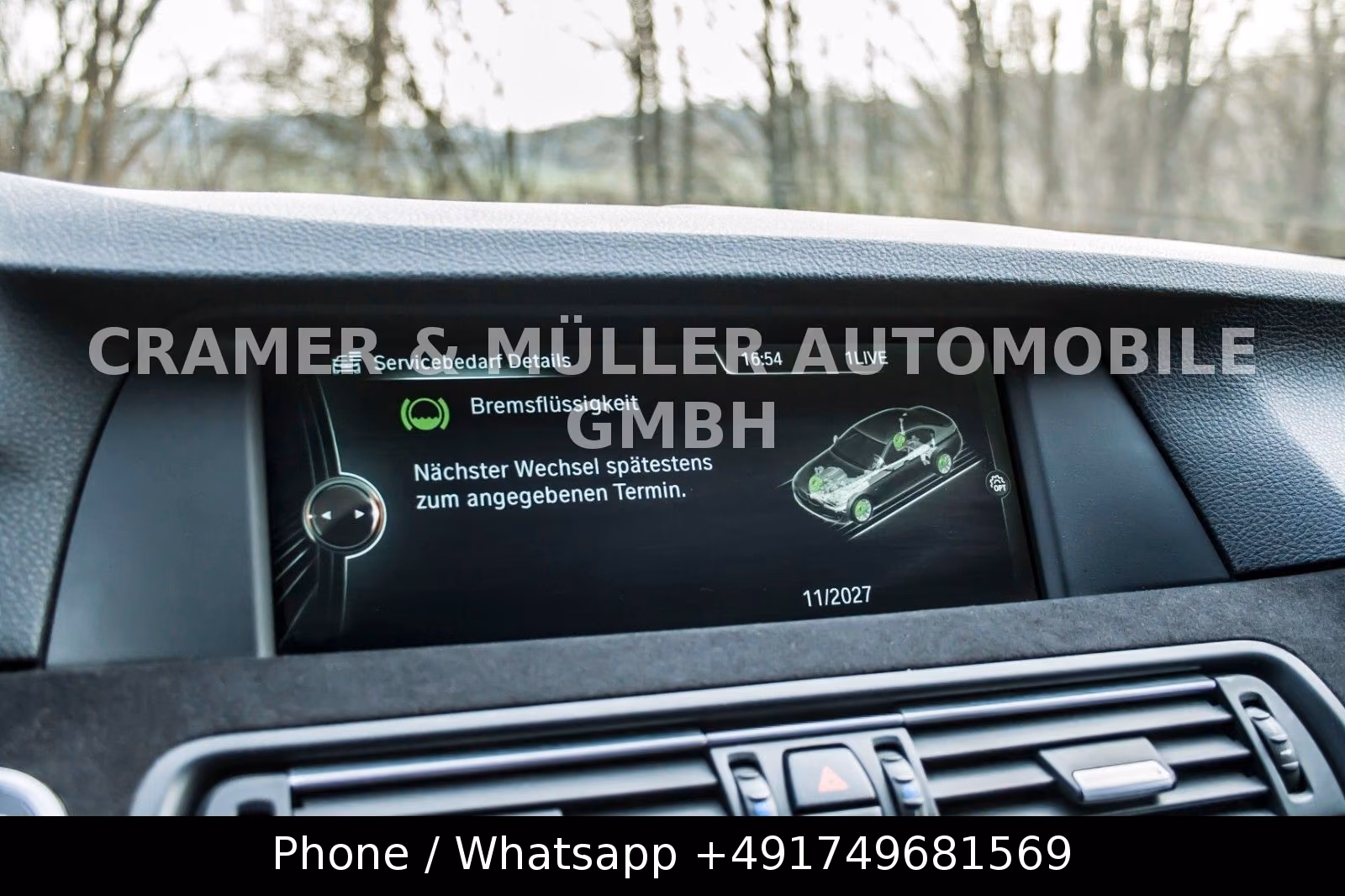 BMW M5 F10 V8 4.4 Biturbo 560 ch DKG / 164 000 km / Bleu Monte Carlo / HUD / Cuir Merino