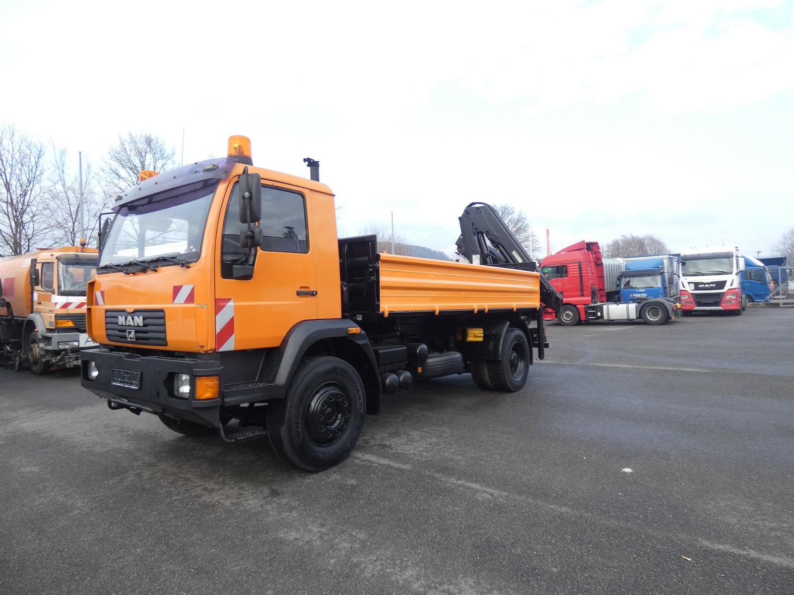 MAN L2000 18.224 LLC Kran+ Kipper