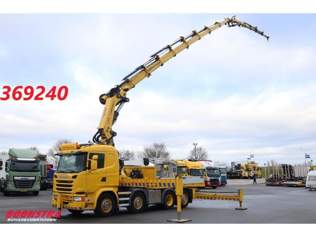 Scania G450 HIAB X-HiPro 1058 E-8 JIB 175X-5 JDC Buhne