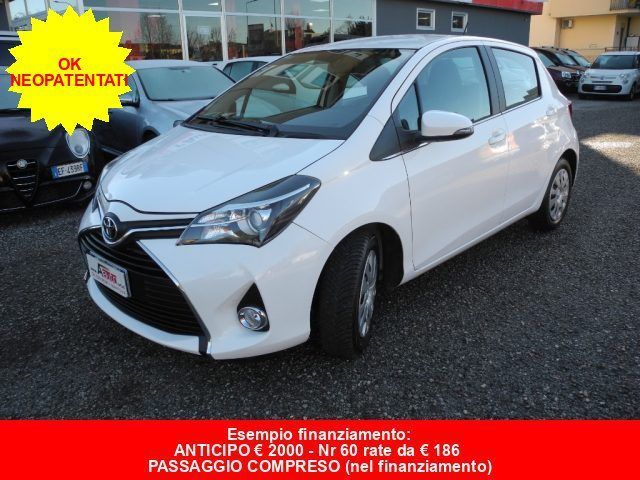 Toyota TOYOTA Yaris 1.0 69cv 5p. Active -Ok NEOPATENTAT