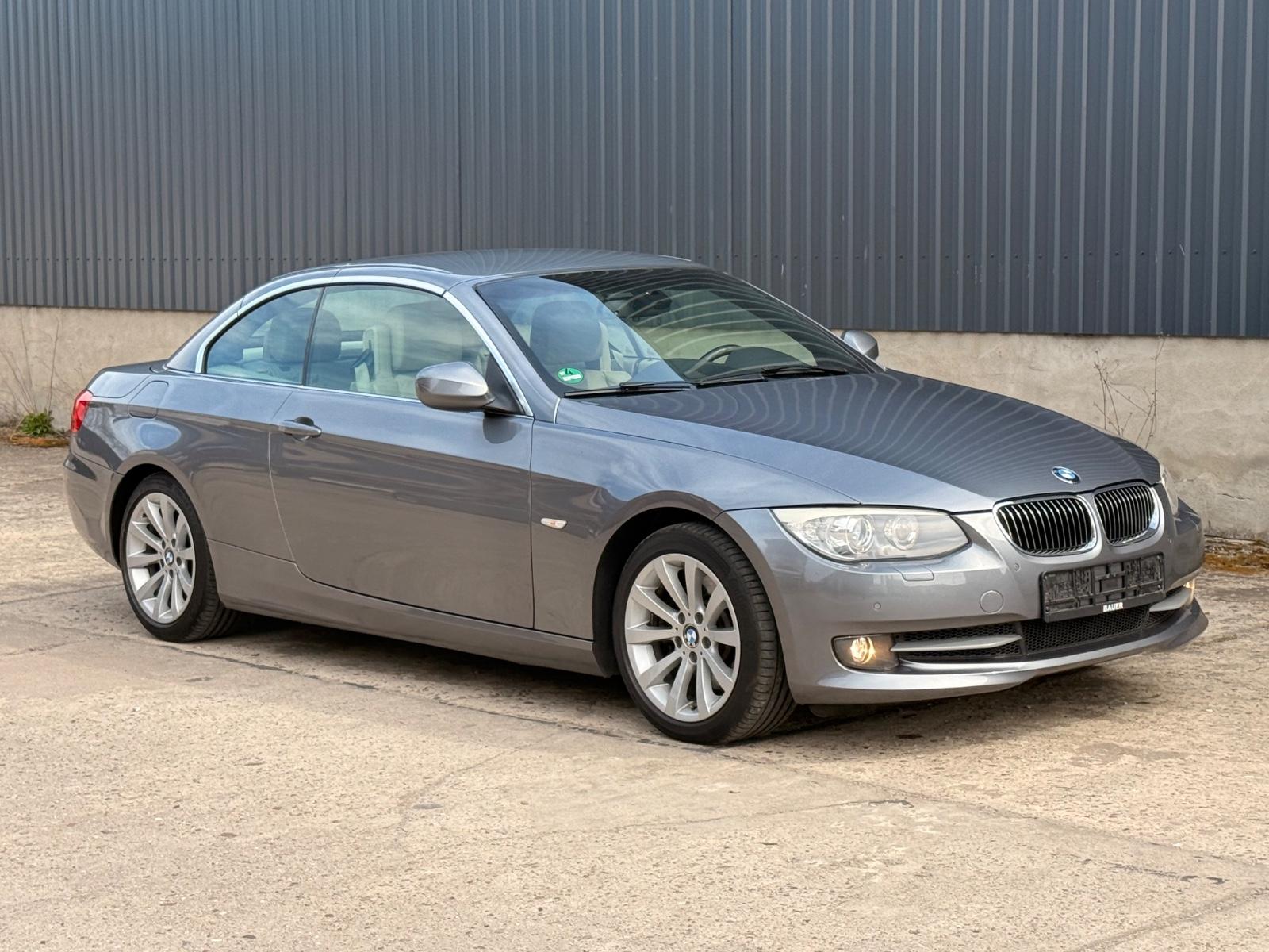 BMW 330d Cabrio / Navi/ Tempomat/ Ledersitze Beige