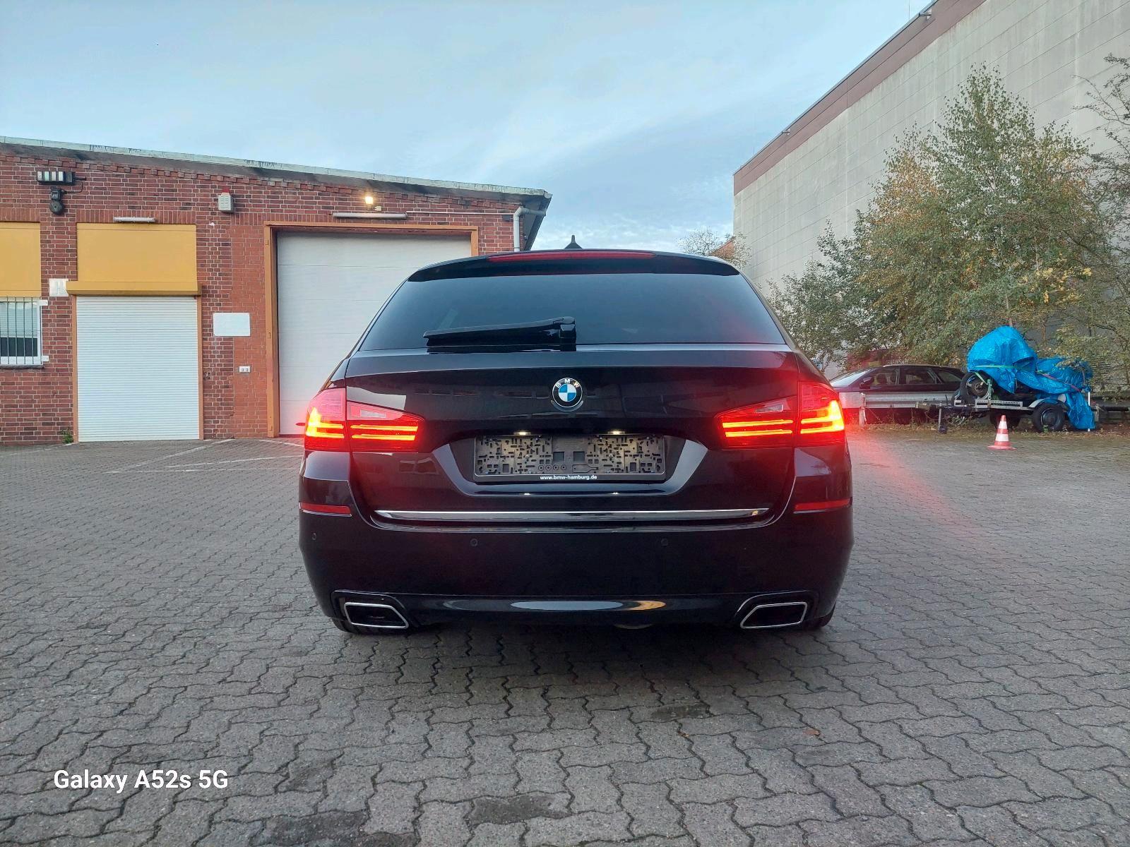 BMW 535 2014 — вигляд ззаду