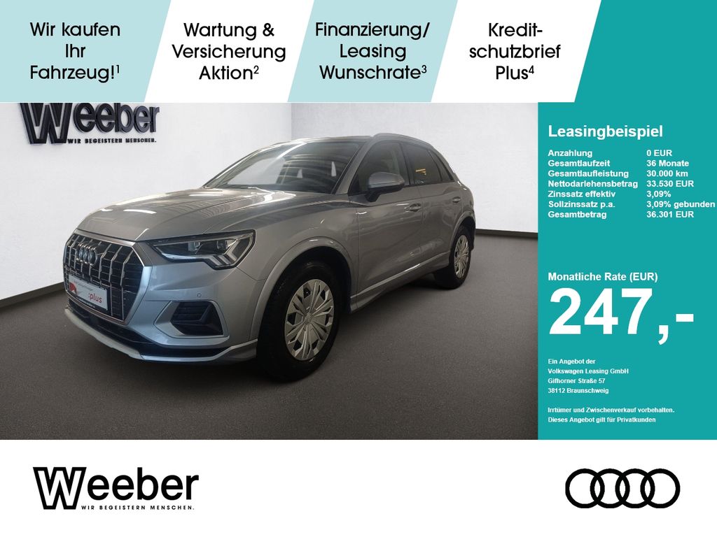 Audi Q3 *AHK*PDC*LED*SHZ*NAVI*20 LM*5J GAR* AHK LM