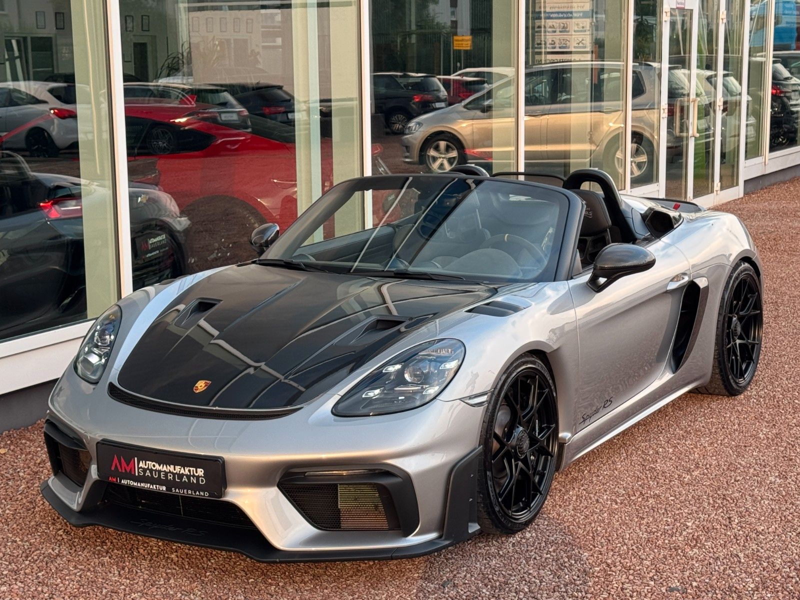 Porsche 718 Spyder RS Weissach Lift Schale Bose 1.Hand foto 4