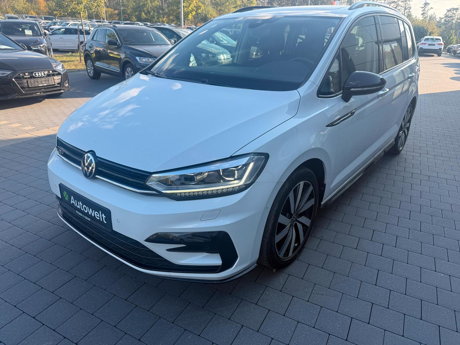 Volkswagen Touran 2.0 TDI R line PAN AHK 7SITZ DAB NAVI LED, миниатюра 3