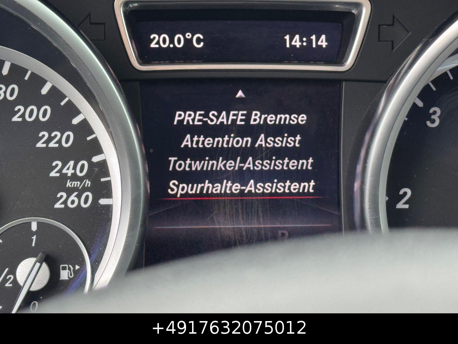 Mercedes-Benz ML 350 CDI BlueTec AMG-Paket Head-Up Luft Pano