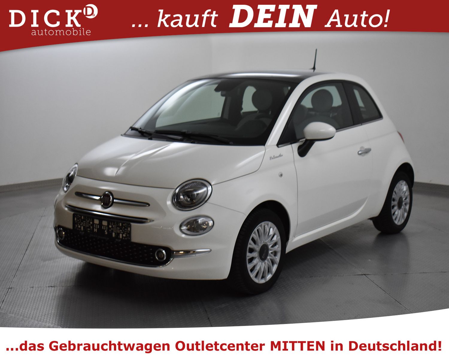 FIAT 500 Dolcevita PANO+LEDER+NAVI+DAB+MFL+TEMP+PDC+ - Image 4