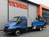 Iveco Daily 72C18/P Kipper Heckkran Funk Vollausst. - Iveco Pritsche + Plane Daily
