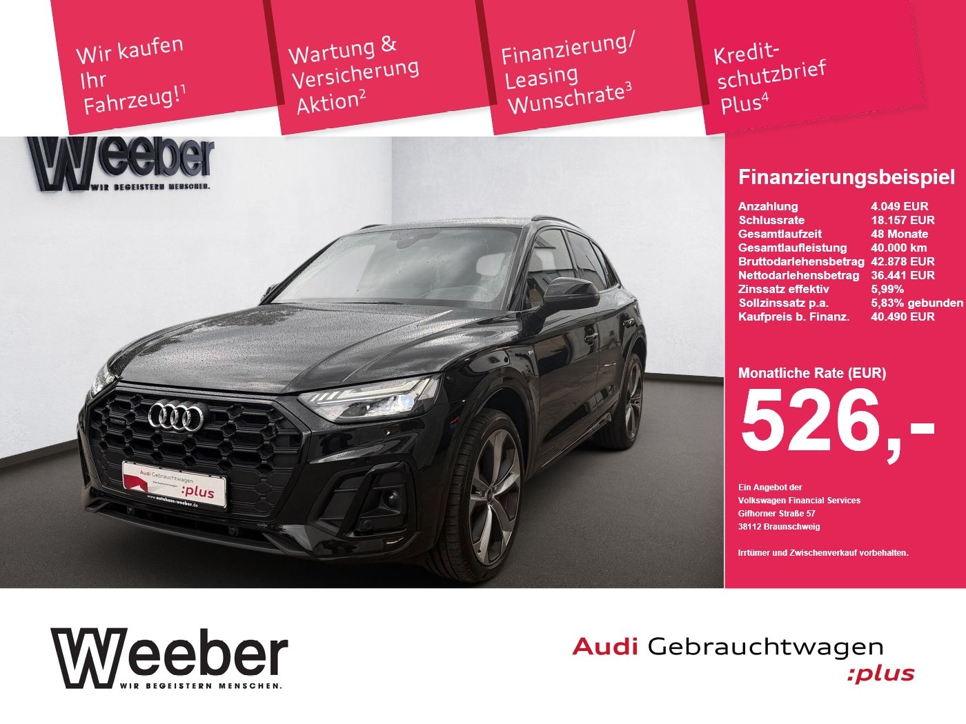 Audi Q5 quattro S line *HUD*AHK*BLACKSTYLE*PANO*4x SH