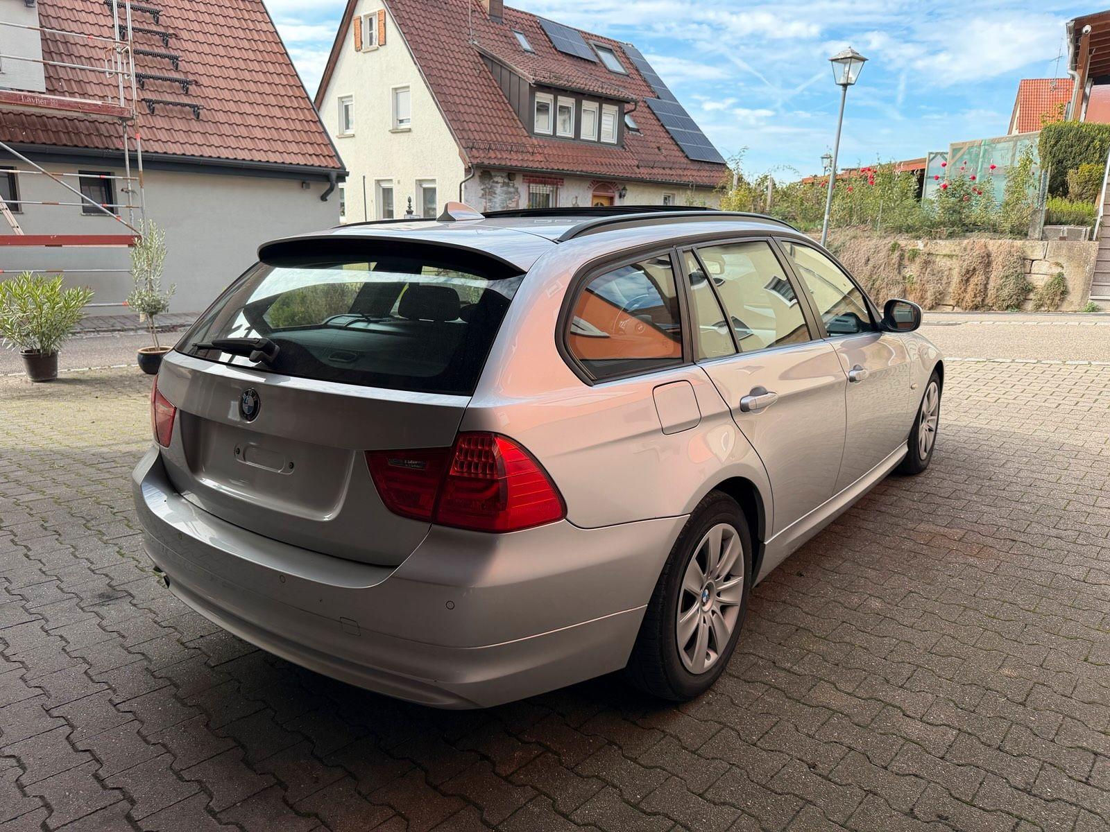 BMW 318 2010 — interior