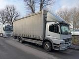 Mercedes-Benz Atego 1229L Schiebeplane, 7,20 m, Klima, Standhz - Mercedes-Benz Atego 1229