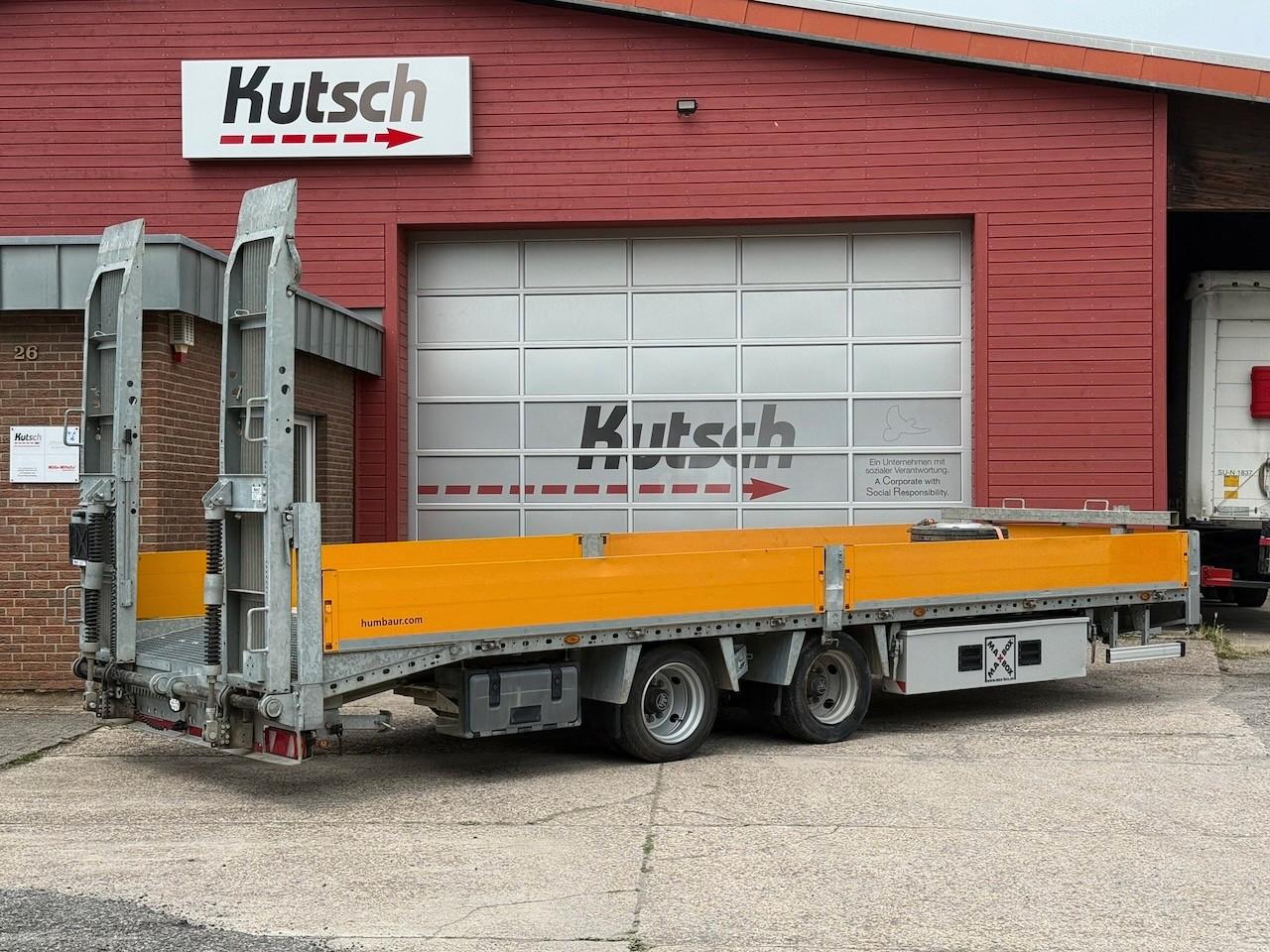 Humbaur 14t luftgefedert, 7,20m, Schwenkzugöse 40/50mm