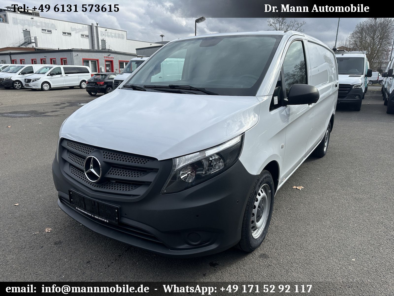 MERCEDES-BENZ Vito Kasten 114 CDI RWD lang Webasto Flügeltüren